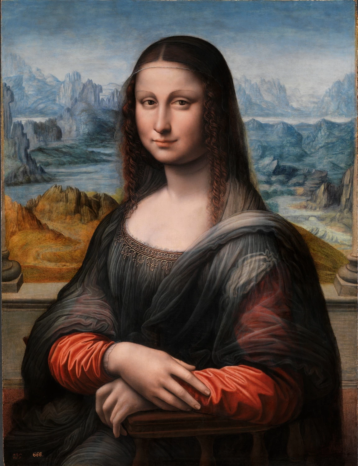 123-Gioconda (copia del Museo del Prado d'epoca coeva)